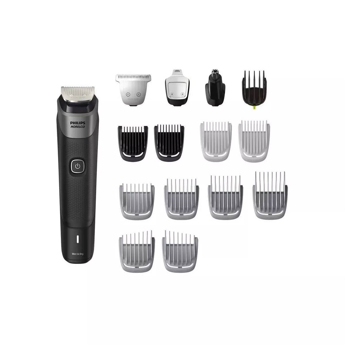 Philips Norelco Series 5000 Multigroom All in One Electric Trimmer (18 Piece) - Black