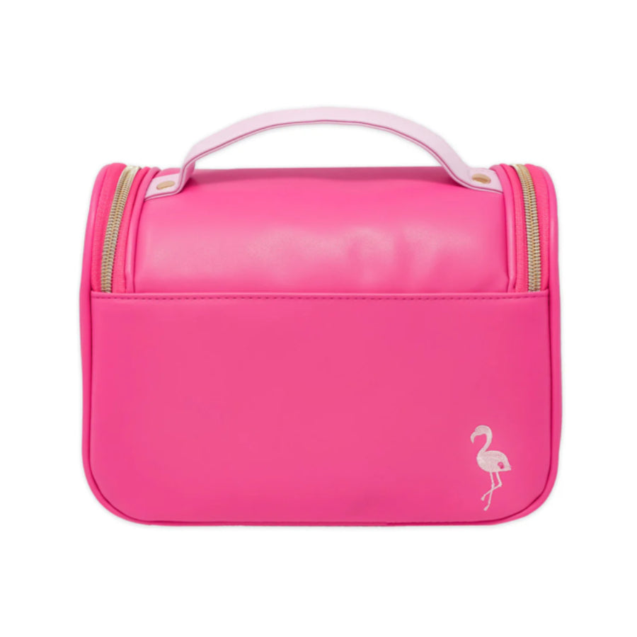 Impressions Vanity Barbie Beauty Double Zipper Tote Bag with Top Handle - Pink