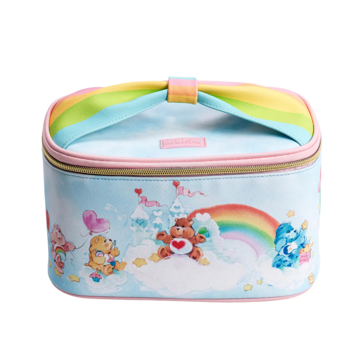 Impressions Vanity Care Bears Rainbow Makeup Tote Bag with Bow Handle