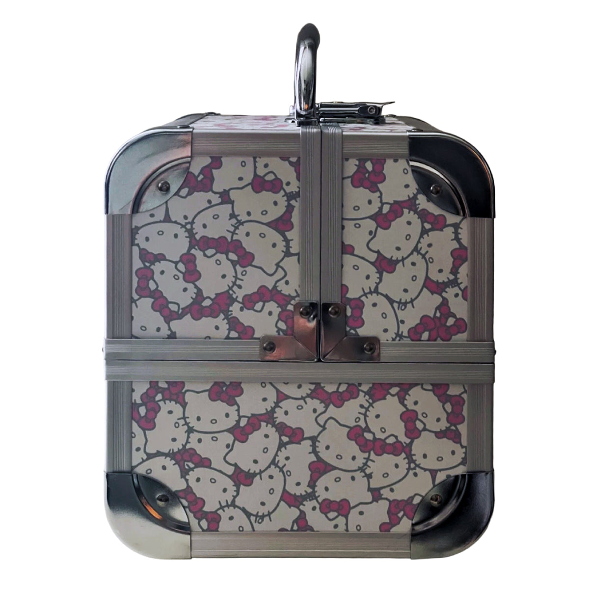 Impressions Vanity Hello Kitty Slaycube Makeup Travel Case - Clear/Silver
