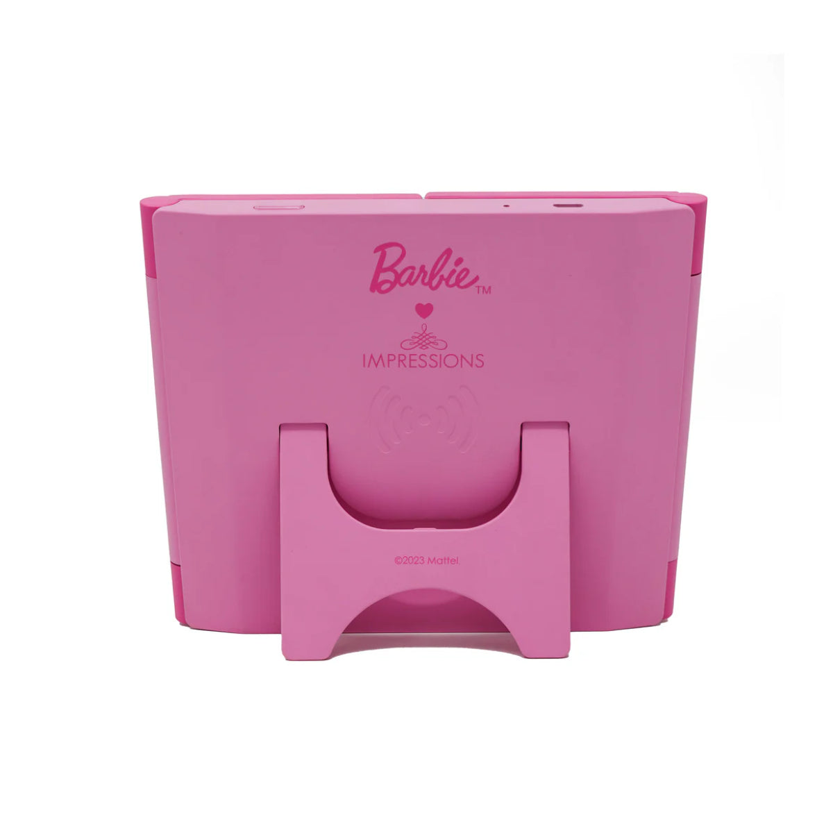 Impressions Vanity Barbie Trifold Mini LED Makeup Mirror with Soft Touch Sensor Switch - Pink