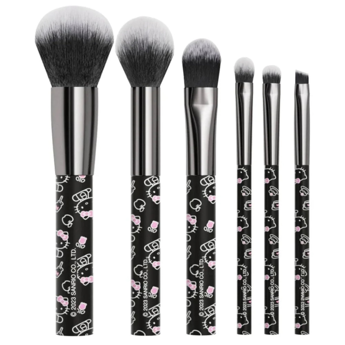 Impressions Vanity Hello Kitty The Favorites Makeup Brush Set (6-Piece) - Black