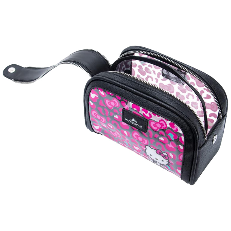 Impressions Vanity Hello Kitty Travel Pouch with Removable Center Divider