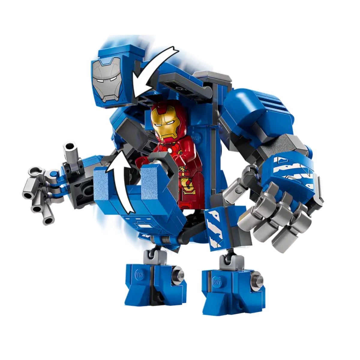 LEGO Marvel Iron Man's Laboratory: Hall of Armor Building Toy Set (384-Pieces)