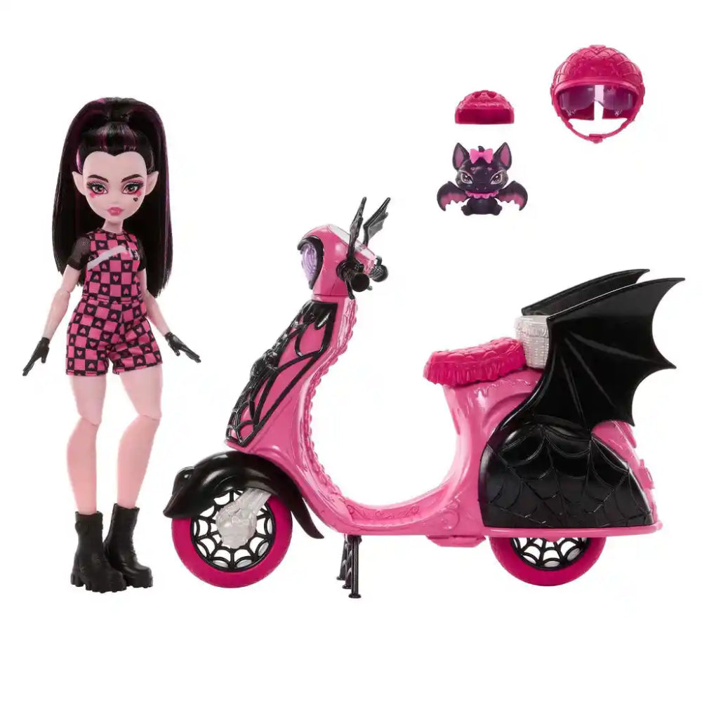 Monster High Draculaura Vamptastic Doll - Pink