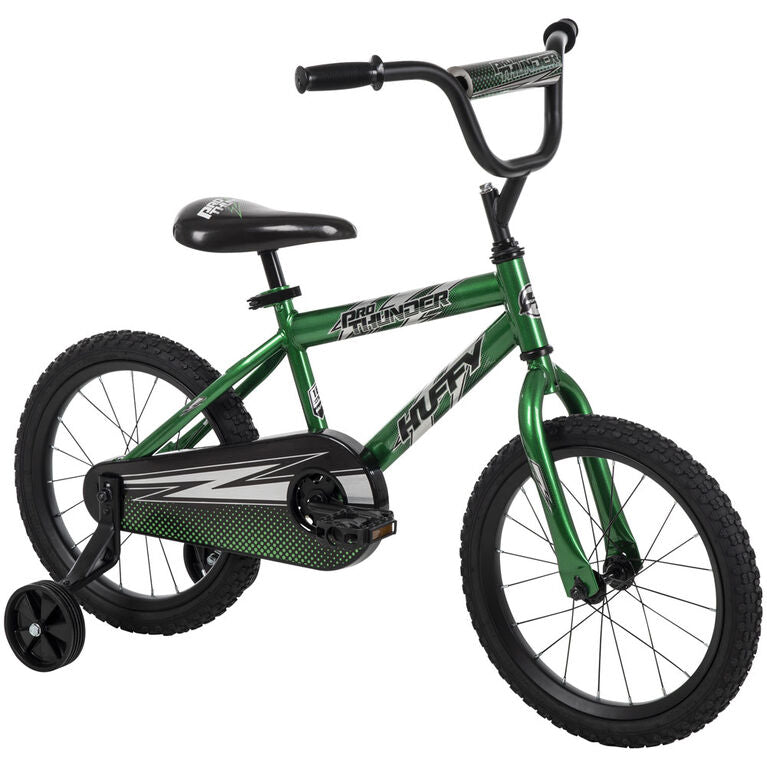 Huffy Pro Thunder 16-inch Bike- Green