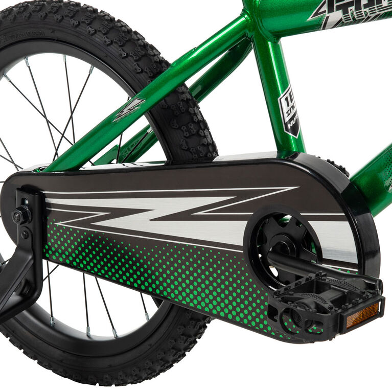 Huffy Pro Thunder 16-inch Bike- Green