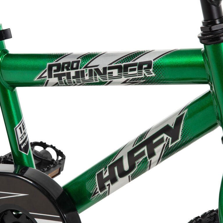 Huffy Pro Thunder 16-inch Bike- Green