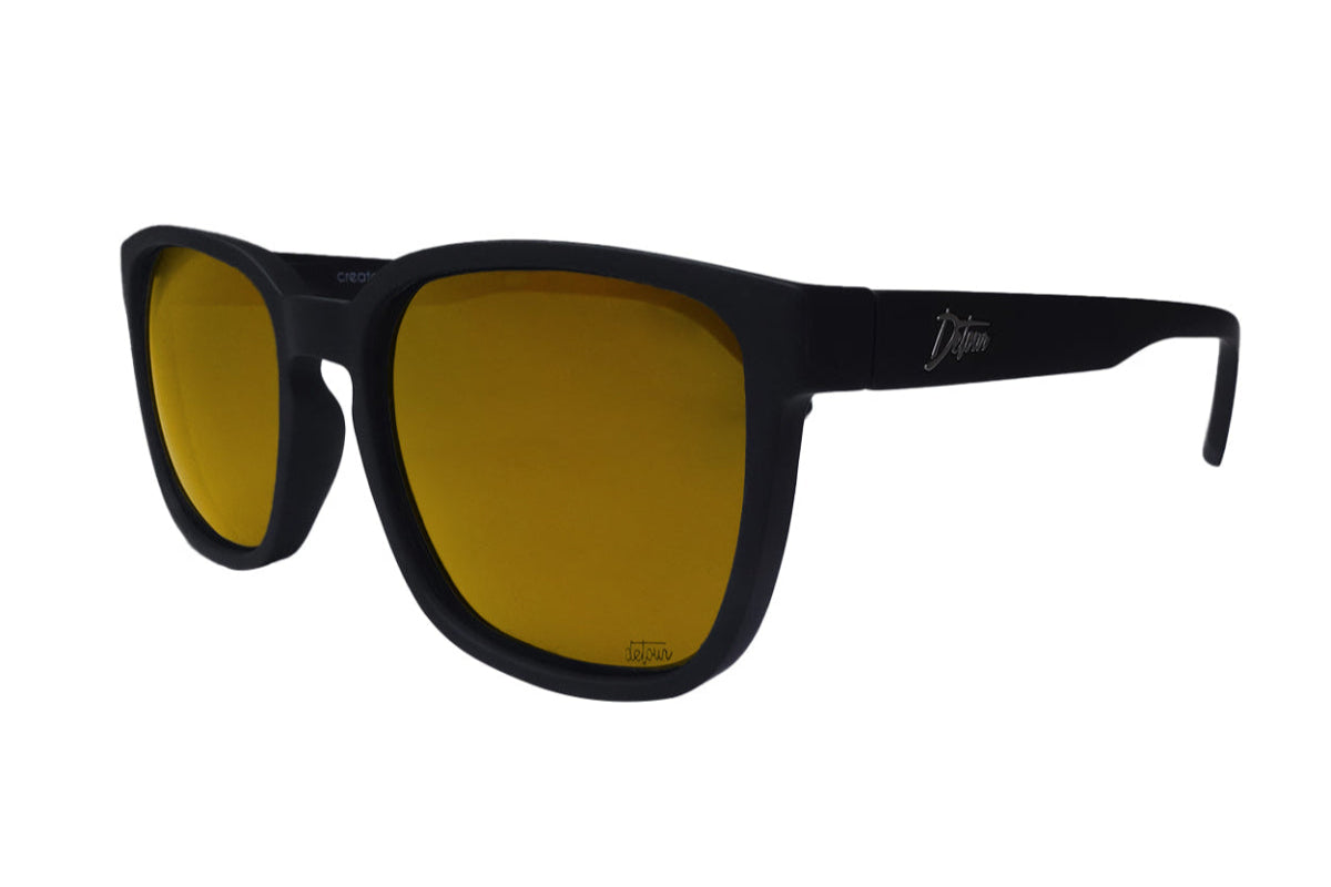 Cabana XL - Matte Black - 24k Gold Polarized