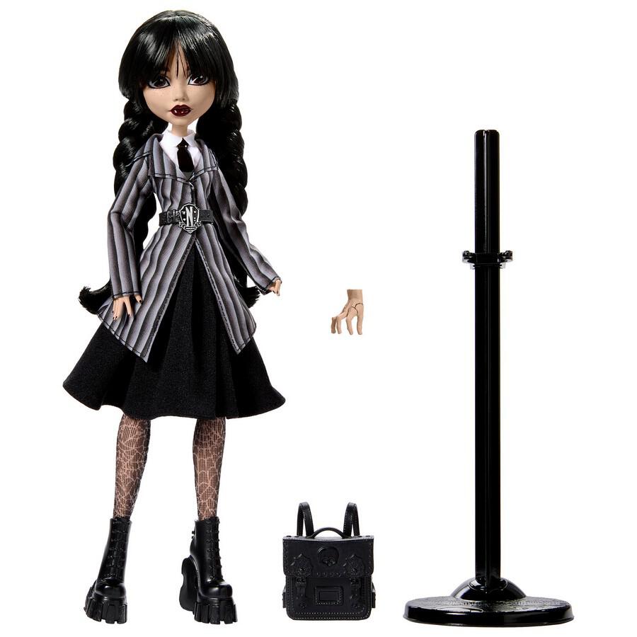 Monster High Wednesday Addams Doll with Nevermore Academy Uniform