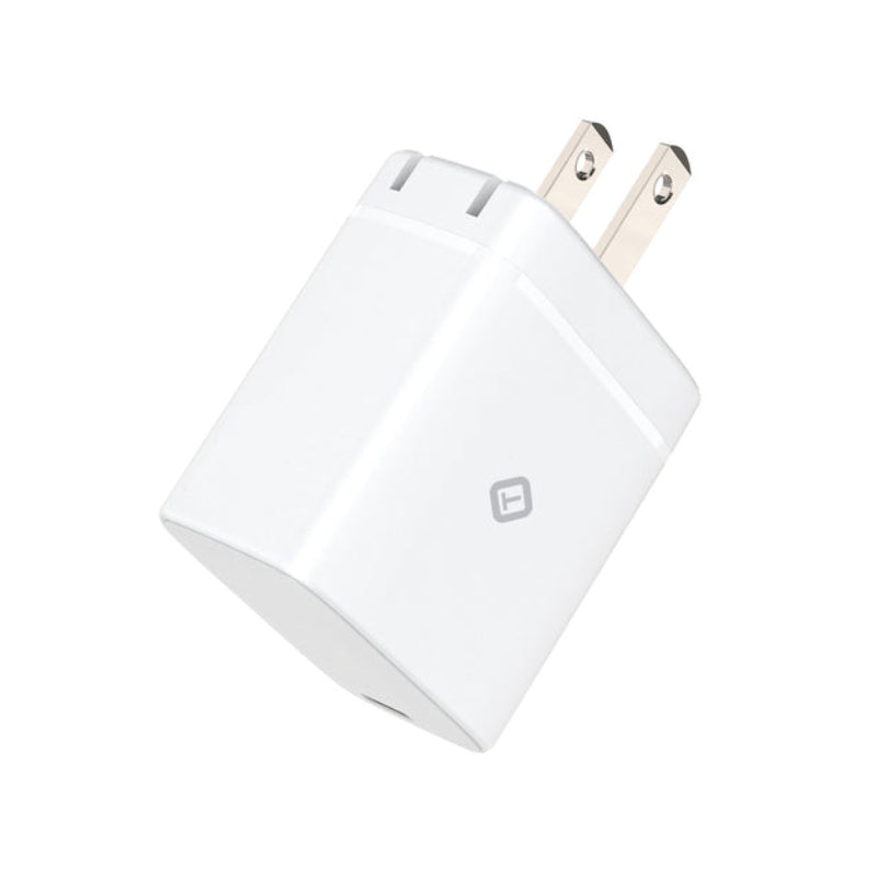 TekYa 45W GaN Single USB-C Port Wall Charger - White