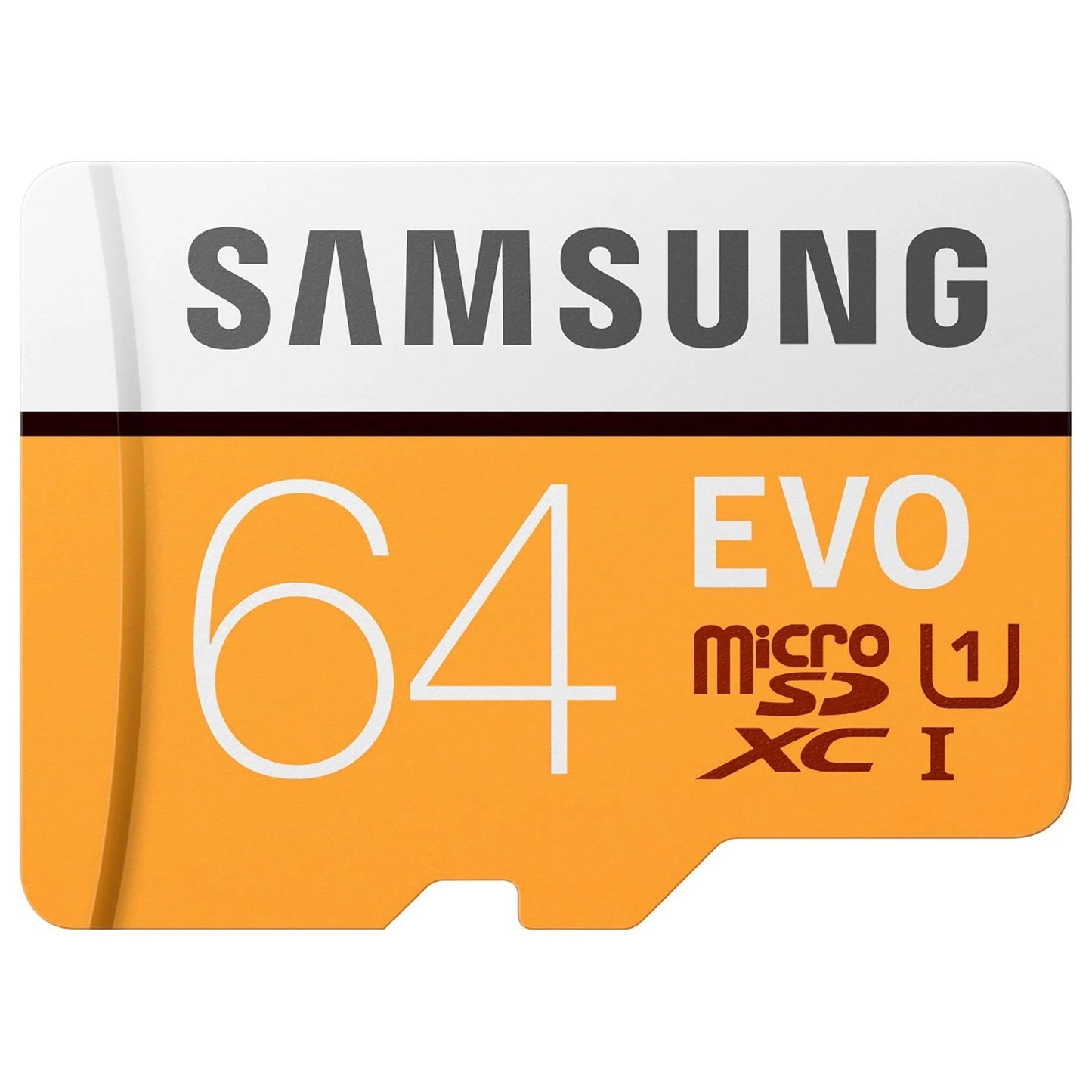 Samsung 64GB microSDXC EVO Memory Card w/ Adapter