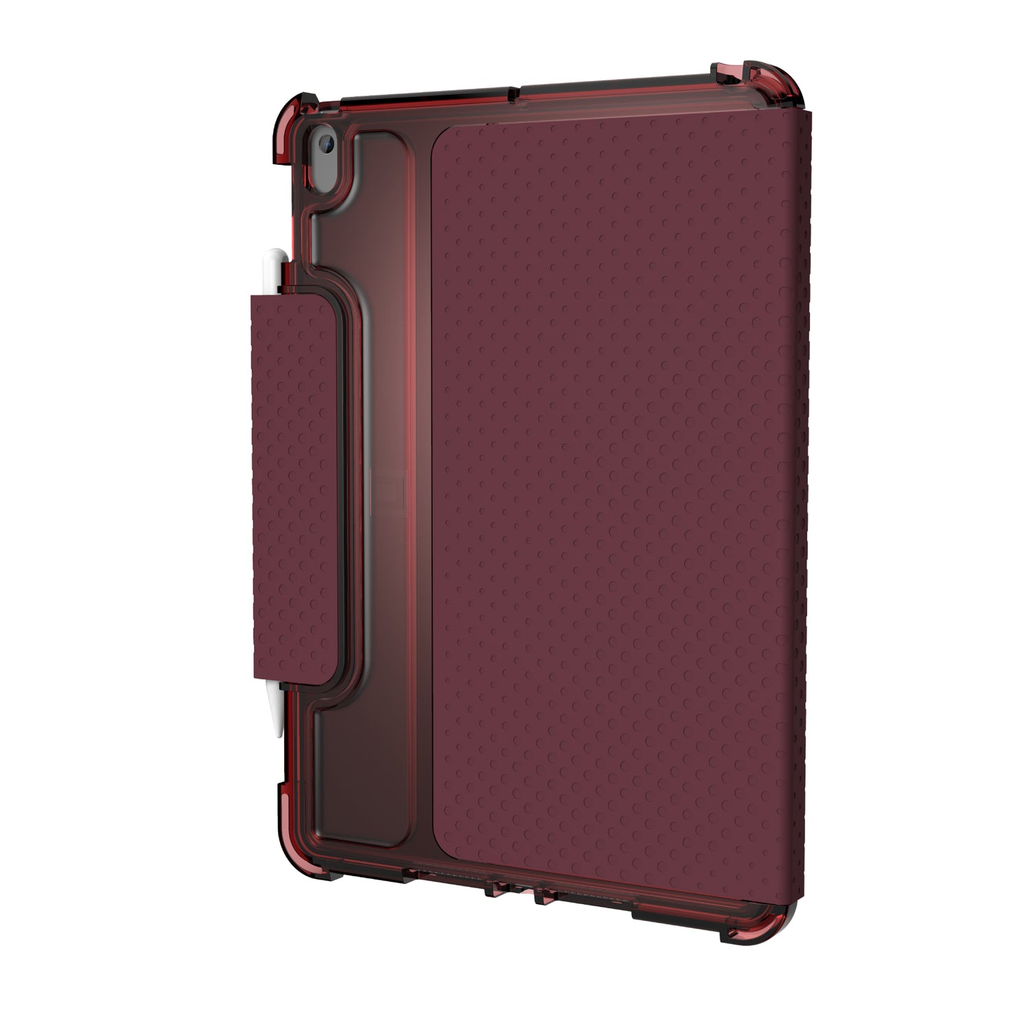 Urban Armor Gear Lucent Series iPad 10.2" Case (8th Generation), Aubergine/Dusty Rose