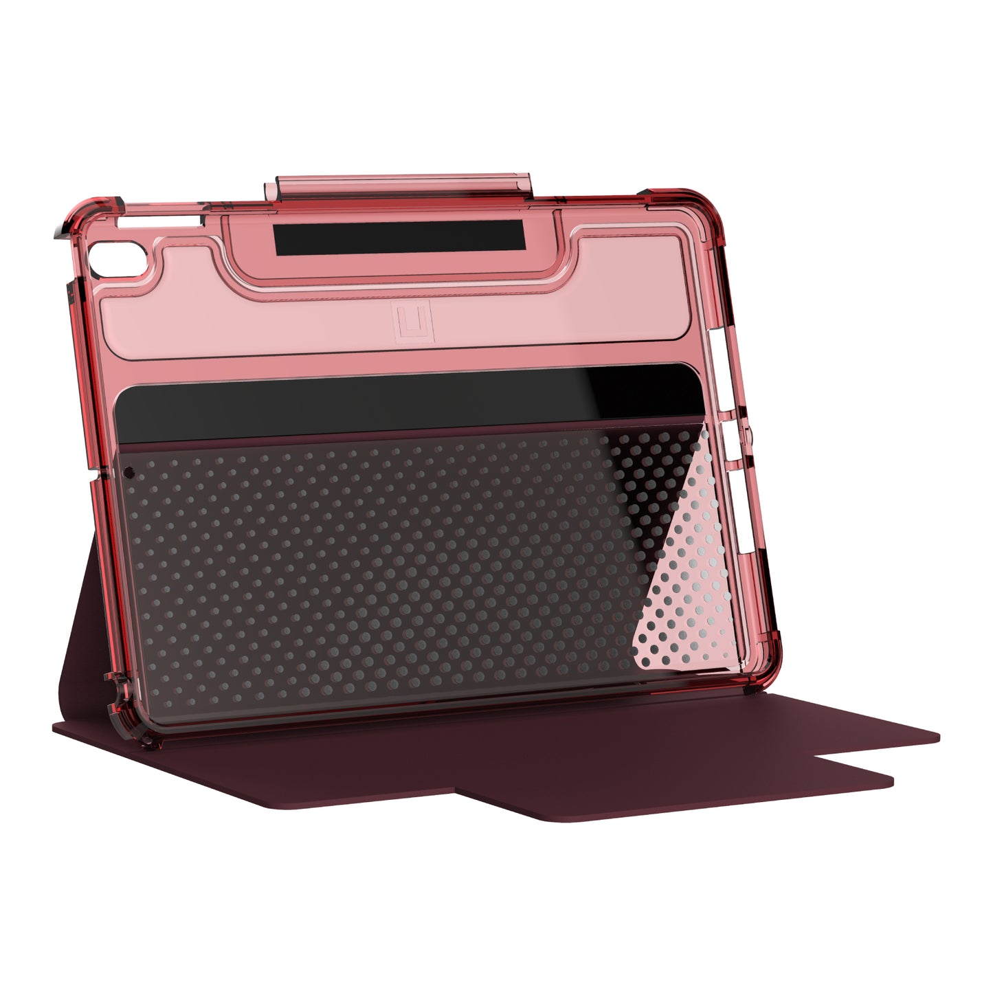 Urban Armor Gear Lucent Series iPad 10.2" Case (8th Generation), Aubergine/Dusty Rose