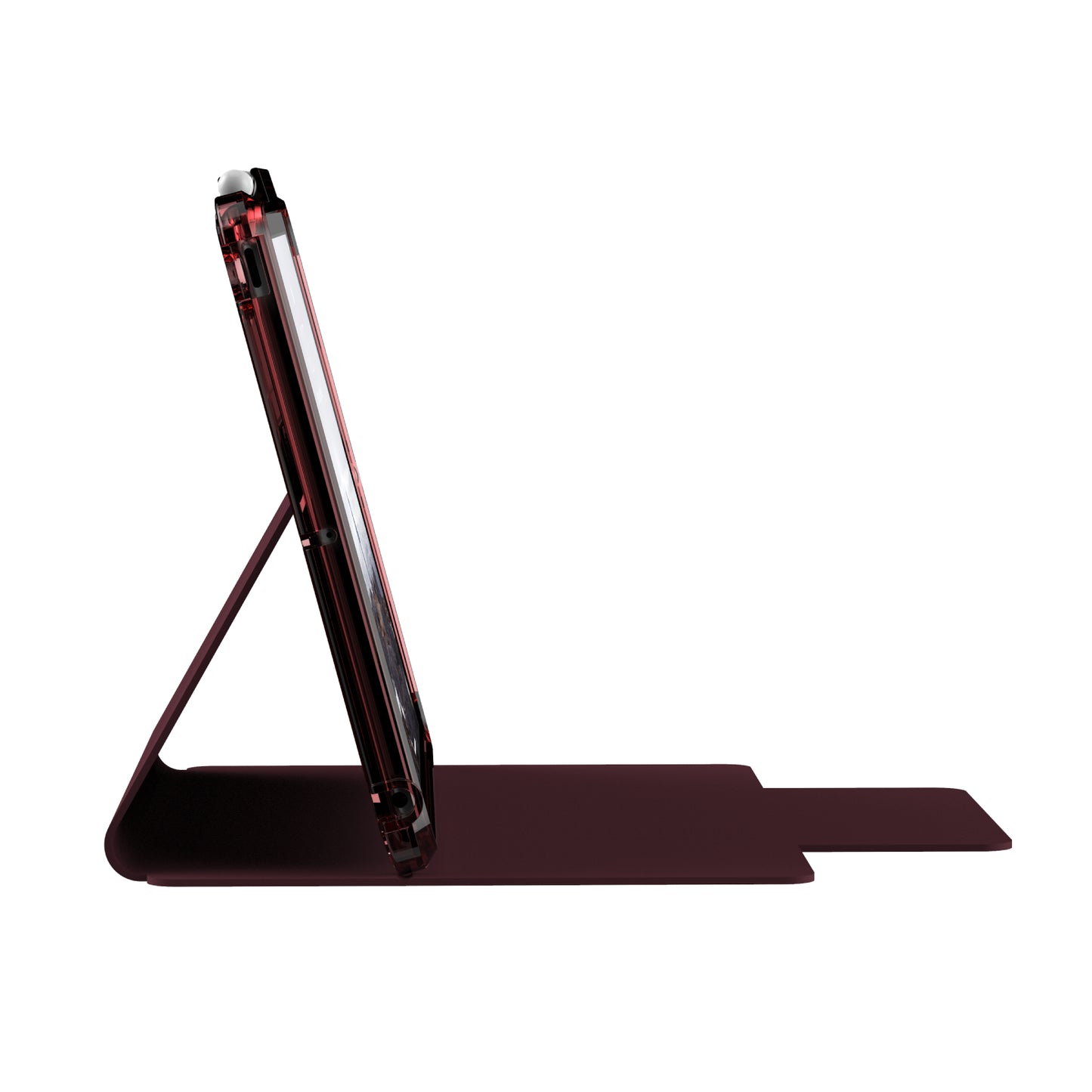 Urban Armor Gear Lucent Series iPad 10.2" Case (8th Generation), Aubergine/Dusty Rose