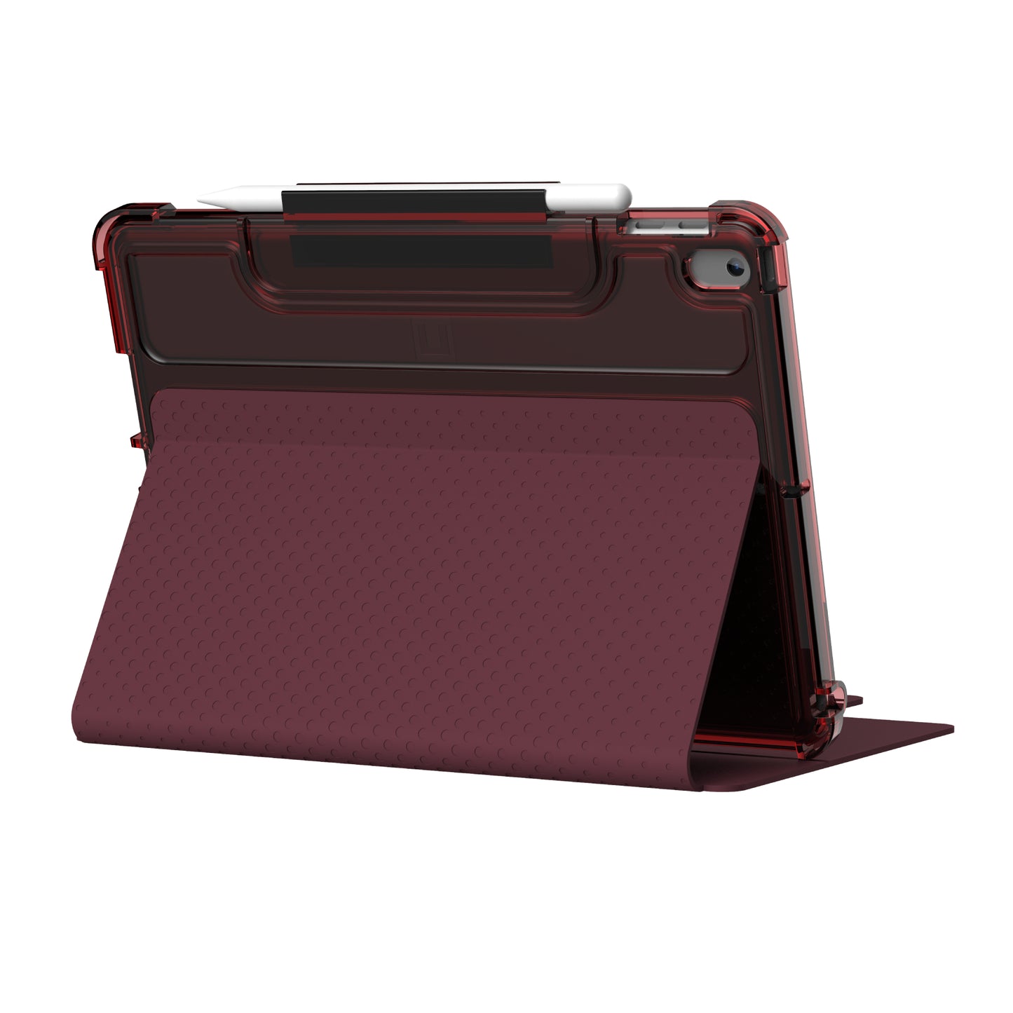 Urban Armor Gear Lucent Series iPad 10.2" Case (8th Generation), Aubergine/Dusty Rose