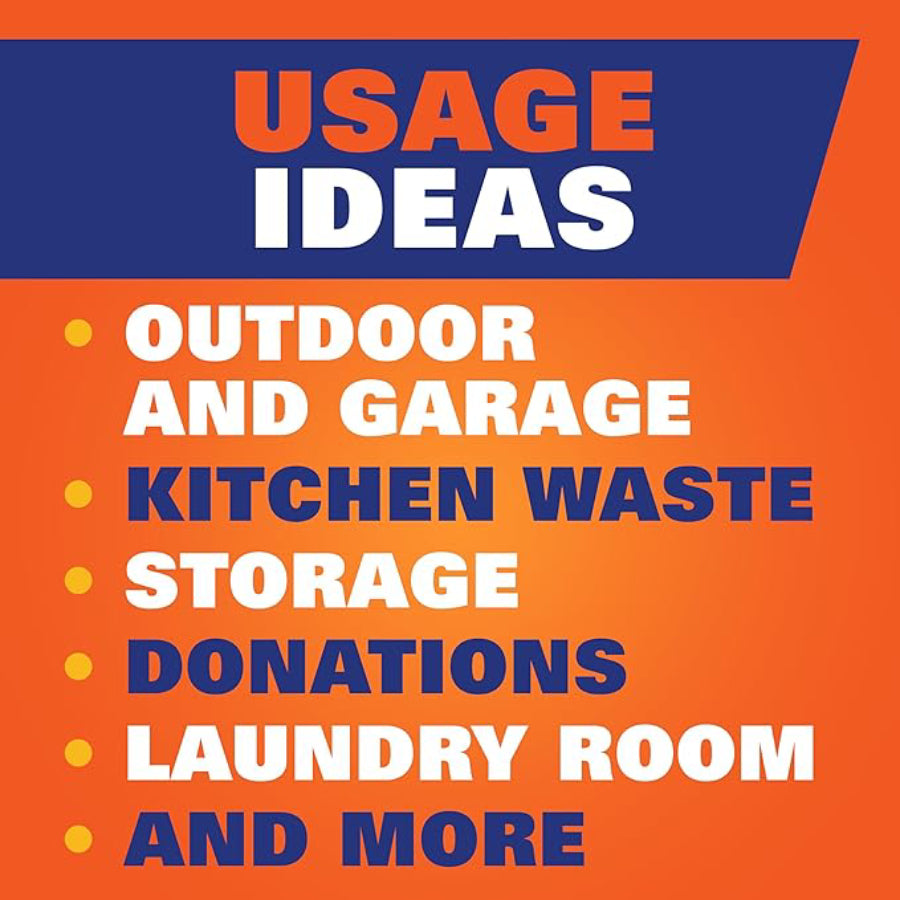 Hefty Ultra Strong Large Multipurpose Trash Bags (50-Count) - Black