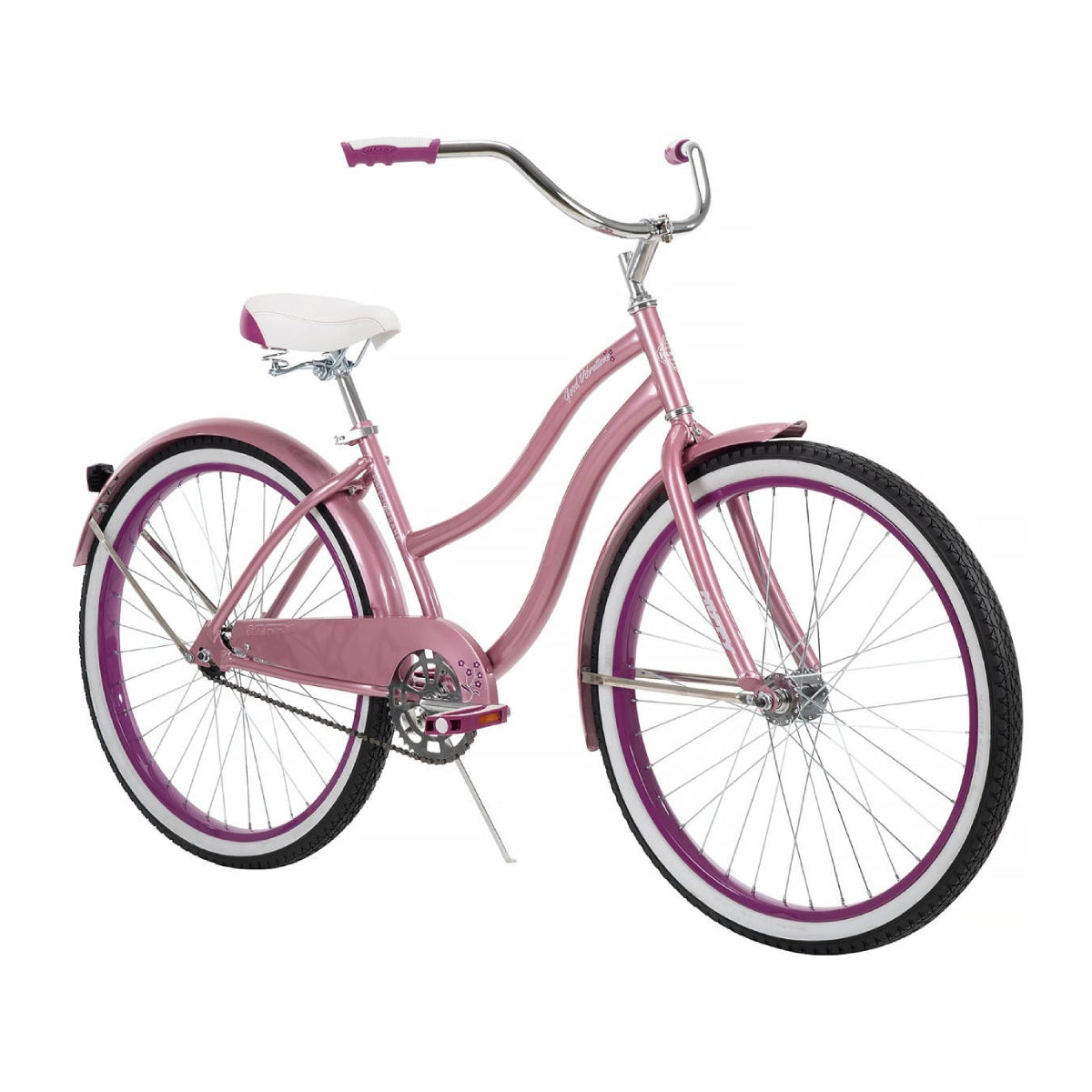 Huffy 26" Good Vibrations Bike with Wheel Fenders - Pink - Curacao