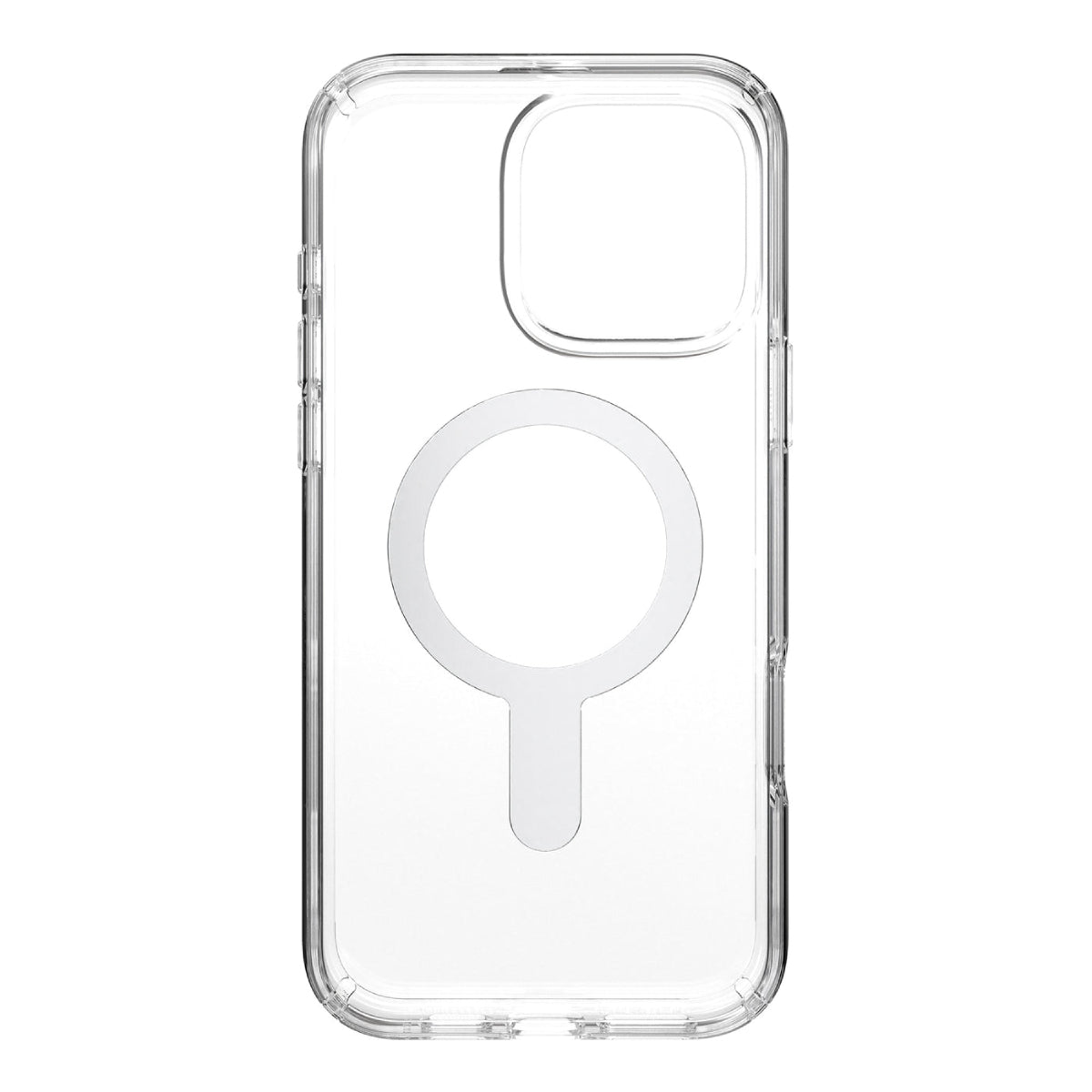 Speck Refresh Presidio Perfect Clear MagSafe Case with Clicklock for Apple iPhone 16 Pro Max - Clear/Silver