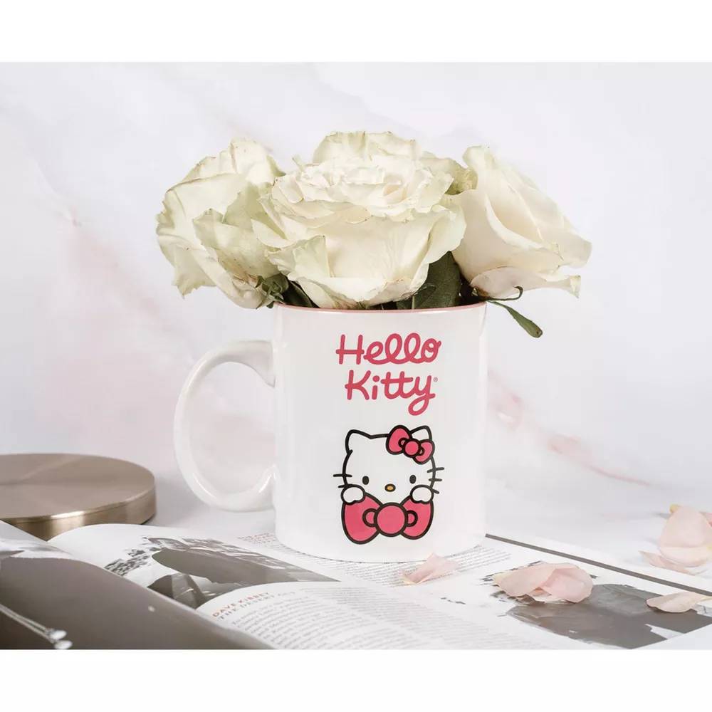 Sanrio Hello Kitty 20 oz Ceramic Mug - Pink