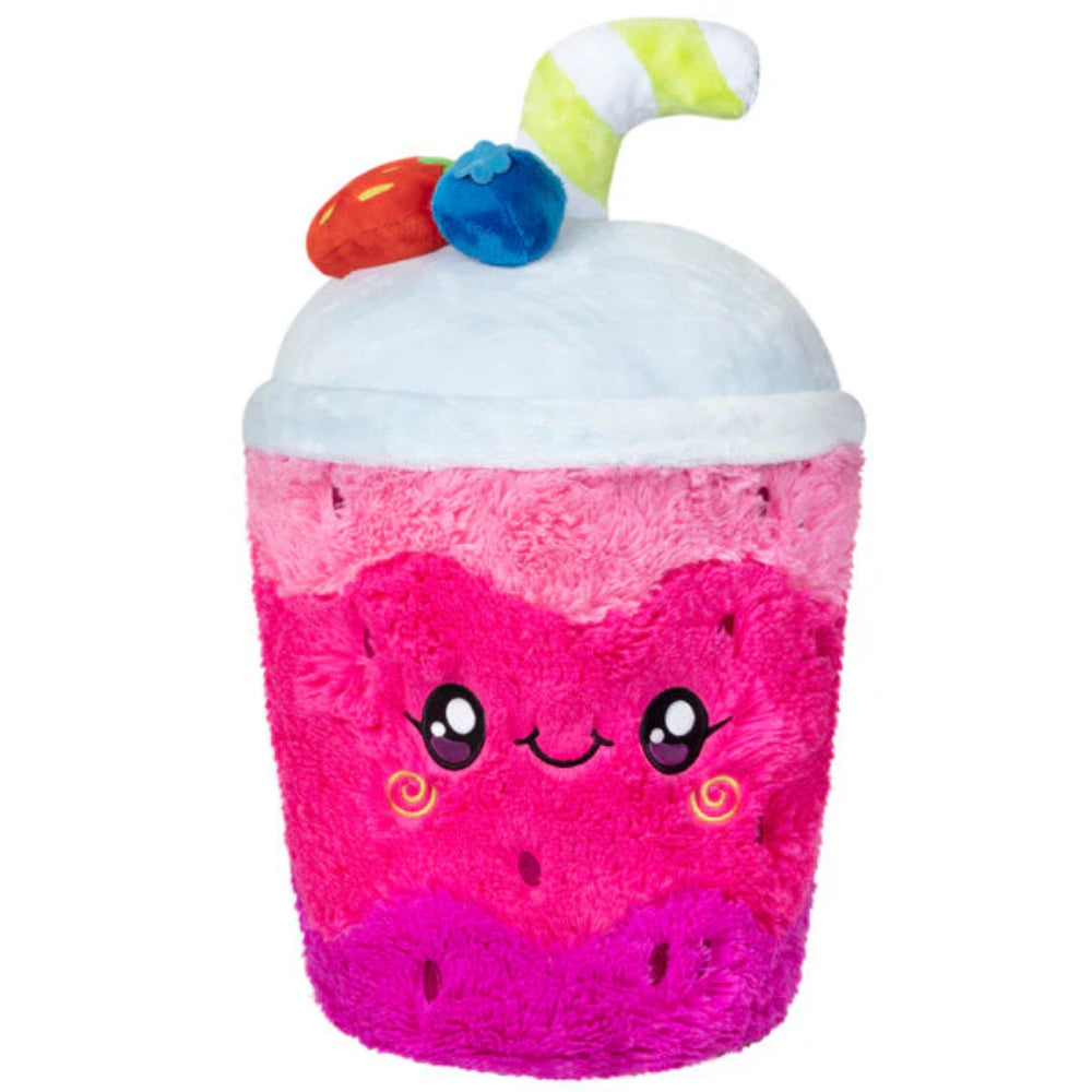 Squishable Comfort Food Smoothie 20" Plush Toy - Pink/White