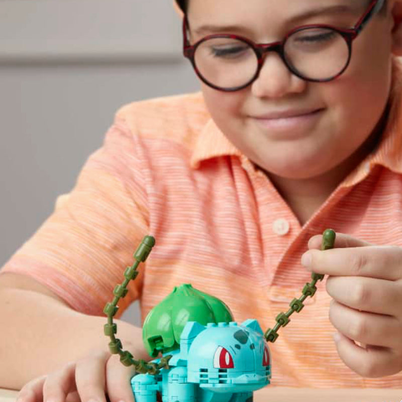 Mega Pokémon Bulbasaur Building Toy Set (175-Pieces) - Blue/Green