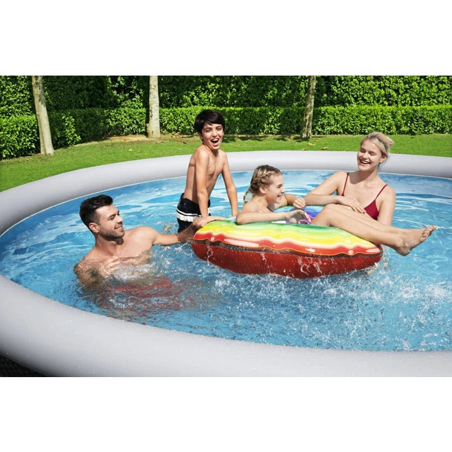 Bestway Fast Set 13' x 33" Above Ground Inflatable Pool Set with Filter pump