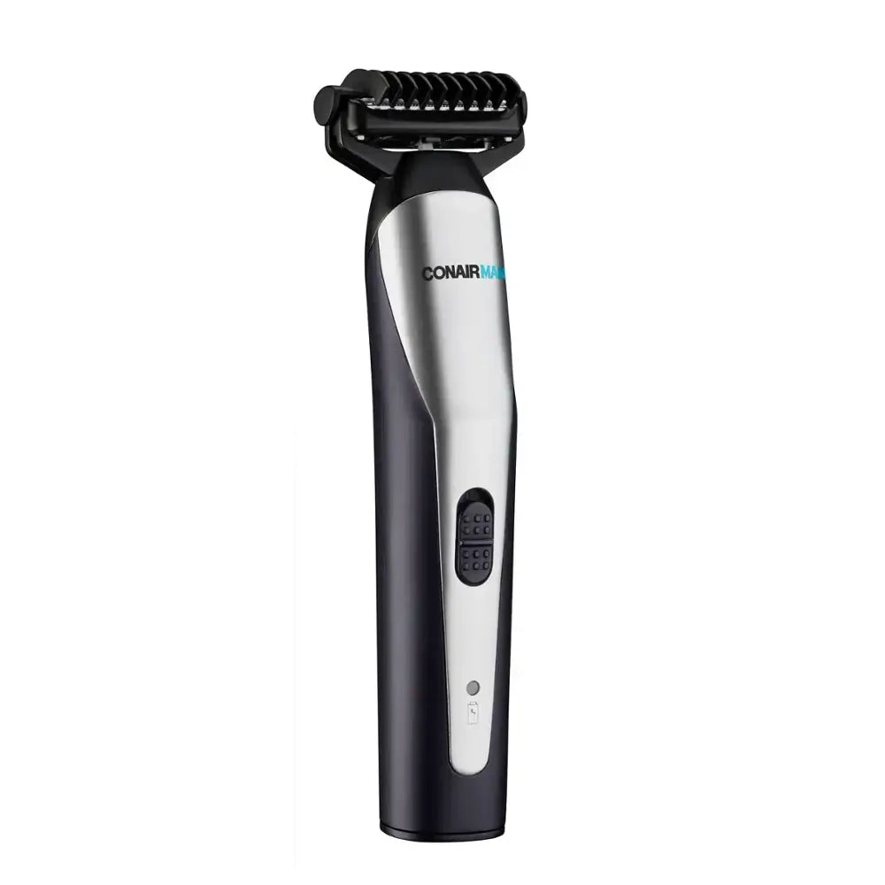 Conair ConairMan Men's Lithium-Ion Powered All-in-1 Face and Body Trimmer - Silver