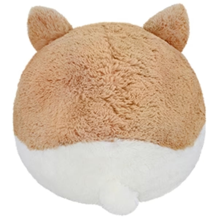 Squishable Corgi 15" Plush Toy - White/Brown