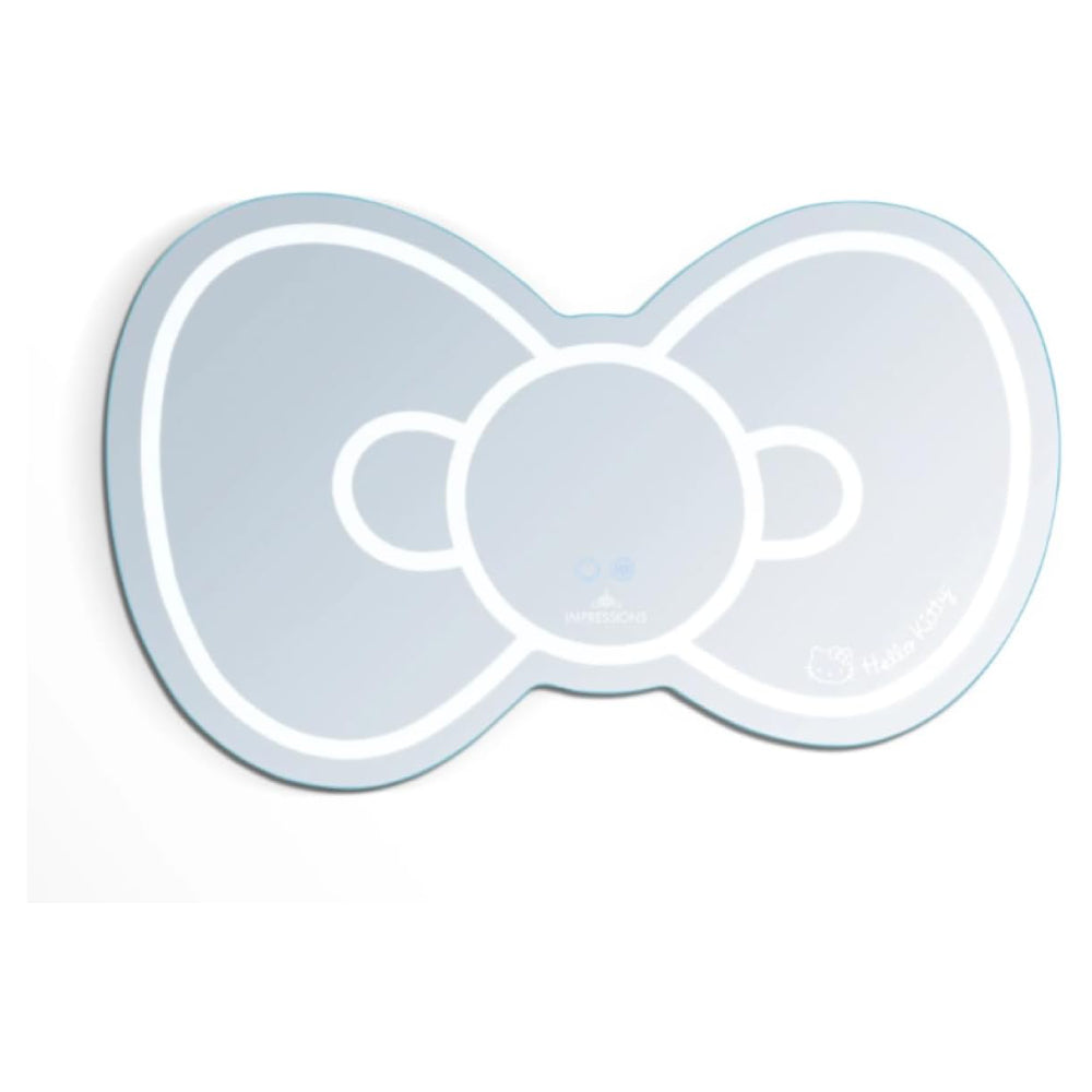 Impressions Vanity X Hello Kitty RGB Bow Wall Mirror with Detachable Base