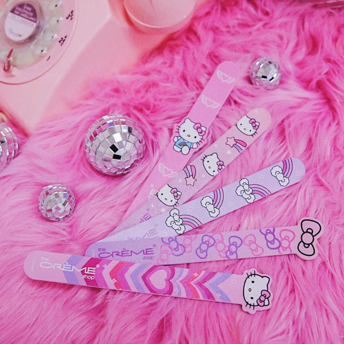 The CrΓΒ¨me Shop x Hello Kitty Totally Cute! Nail Files (5-Pieces)