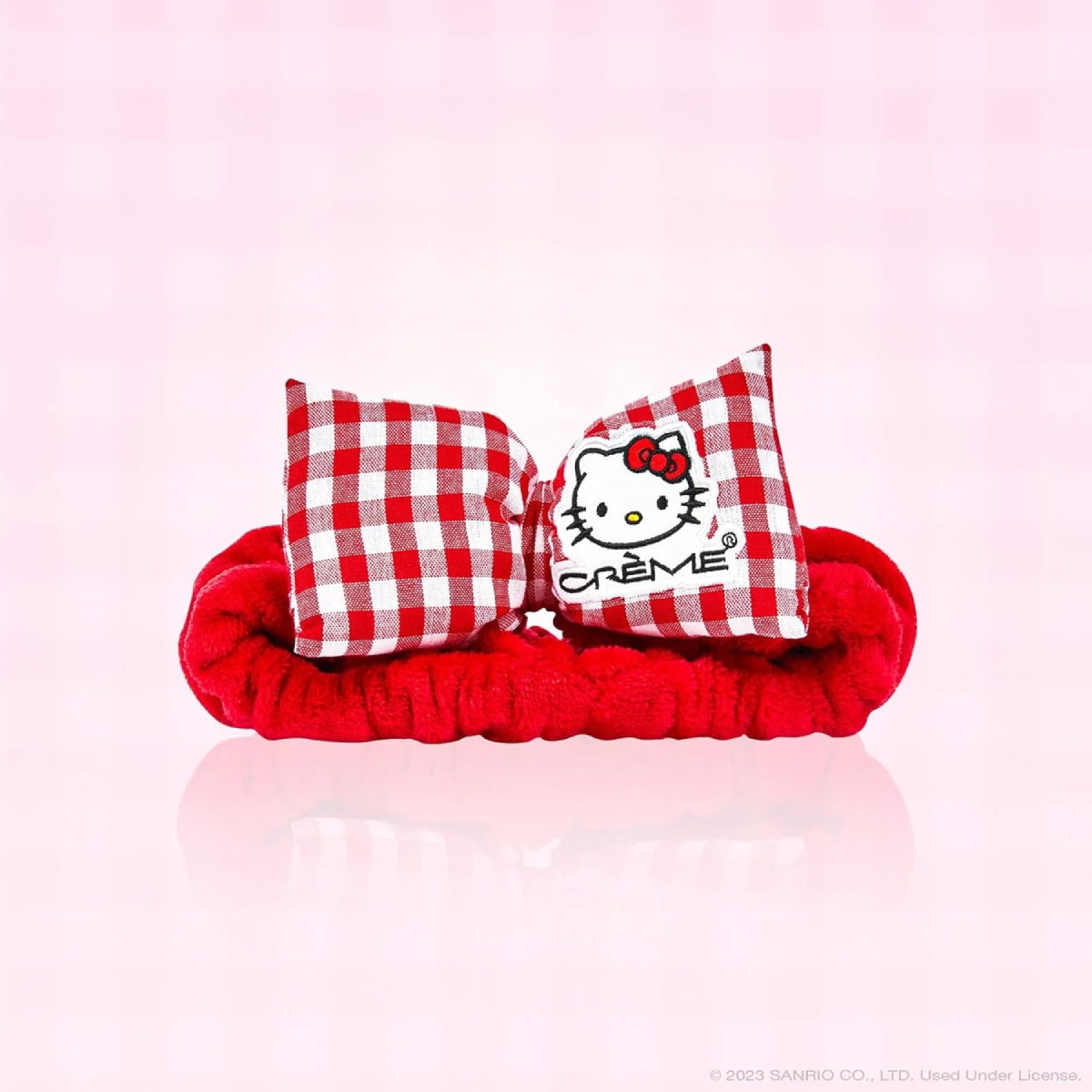 The Creme Shop X Hello Kitty Plush Spa Headband - Red/White