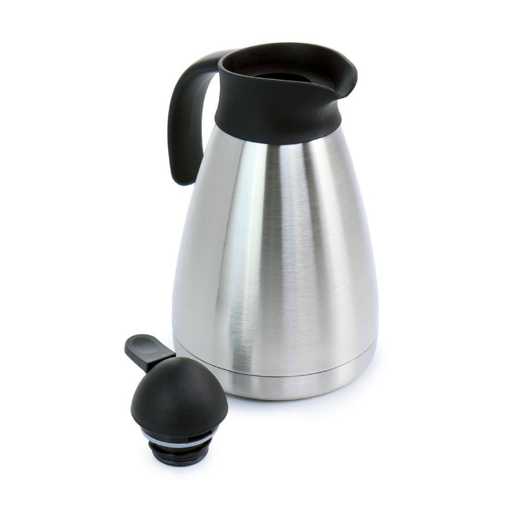 Mr. Coffee Olympia 1-Quart Insulated Thermal Coffee Pot - Silver
