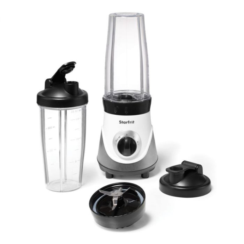 Starfrit 243000040000 28 oz Electric Personal Blender - White/Gray