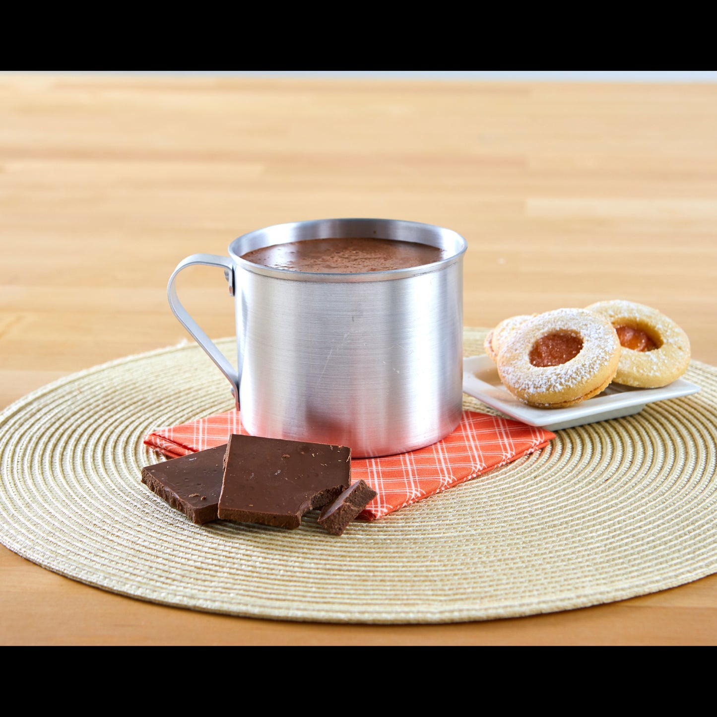 IMUSA 1.25 Quart Aluminum Mug - Silver