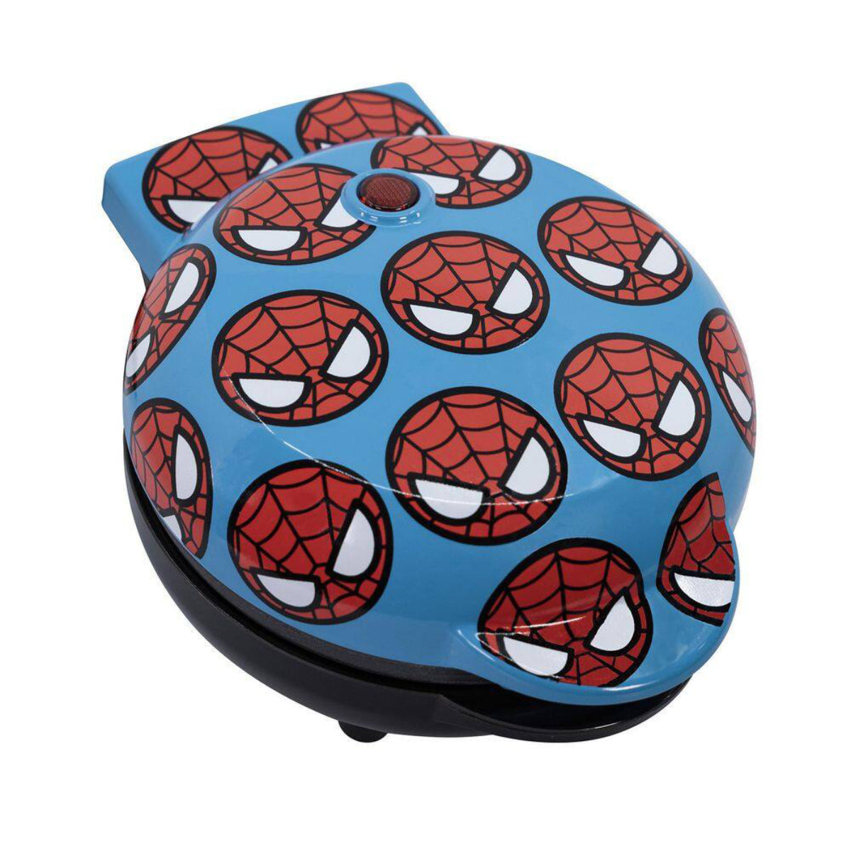 Minimáquina para hacer waffles con diseño de Spider-Man de Marvel WM3/MVC/SMC, multicolor