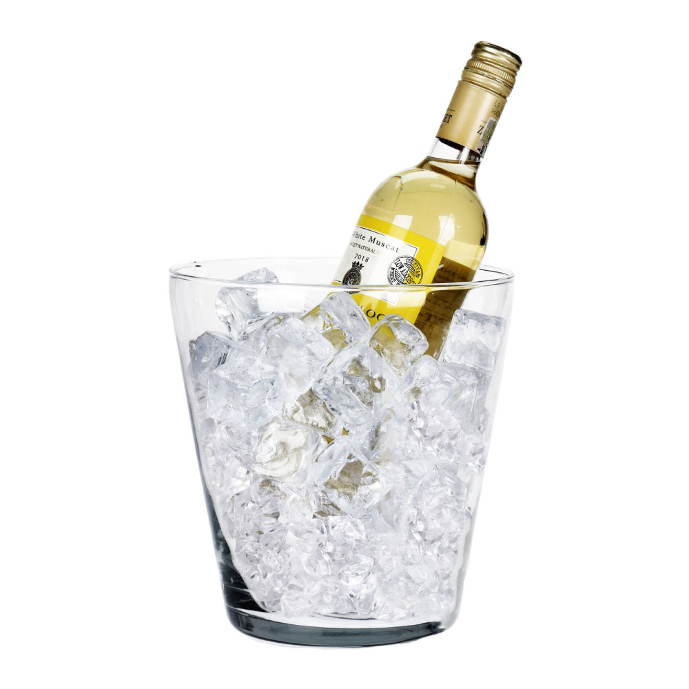 Koopman Glass Ice Bucket - Clear