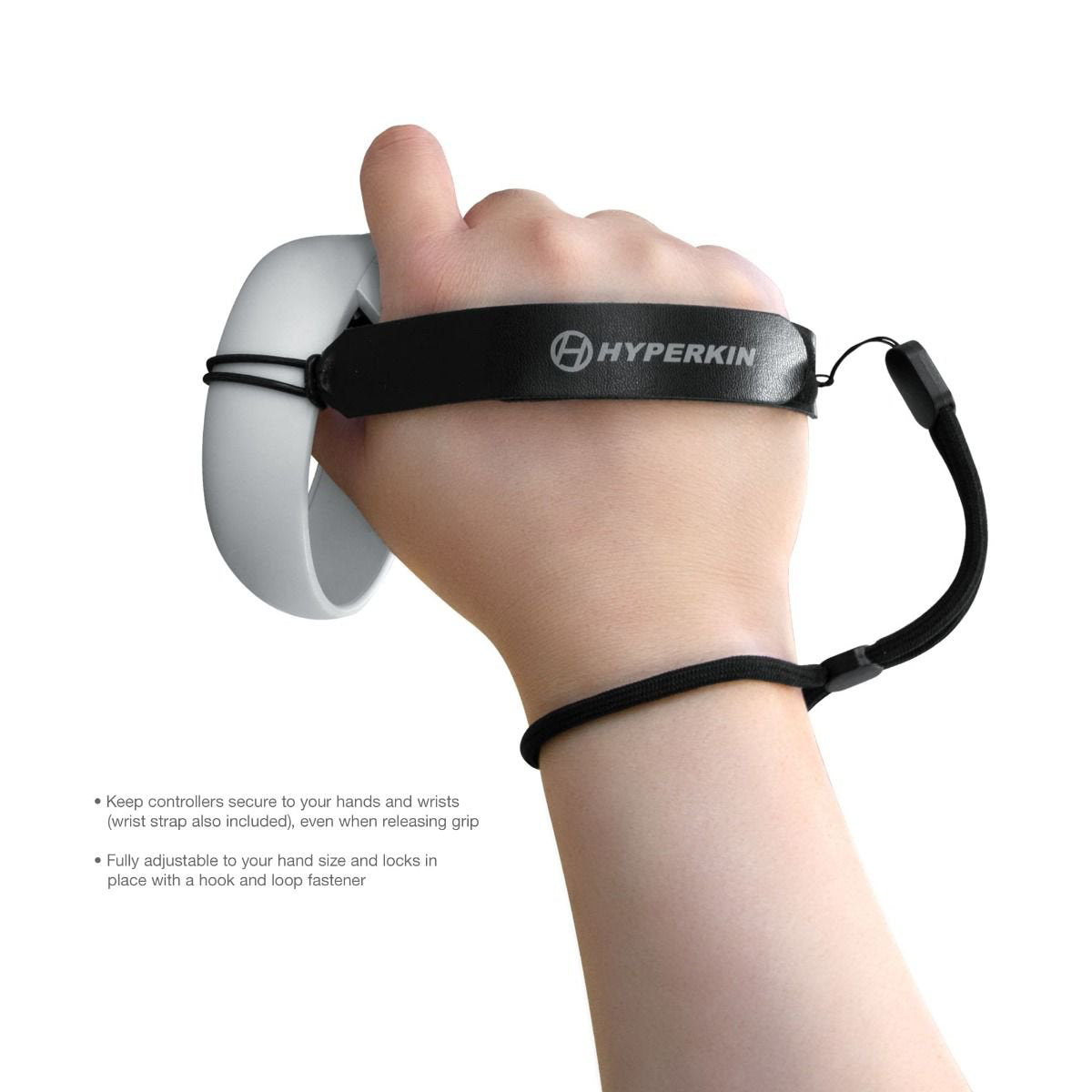 Hyperkin Wrist Strap for Oculus Touch Controller (1-Pair) - Black