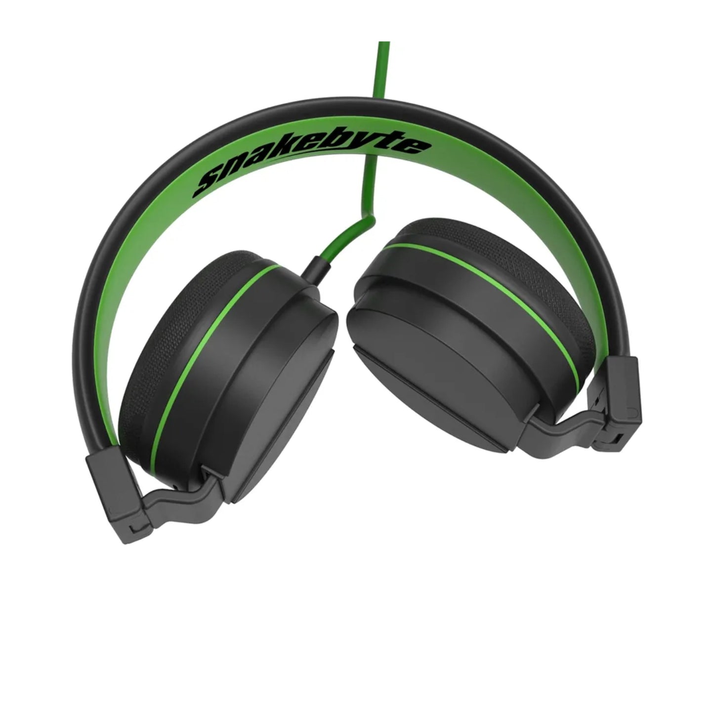 Auriculares estéreo con cable Snakebyte X y micrófono para Xbox One, color verde y negro