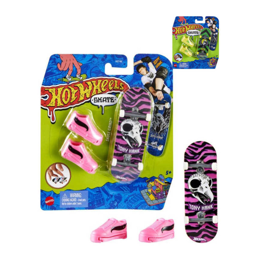 Hot Wheels Tony Hawk Skate Fingerboard and Shoes - Assortment