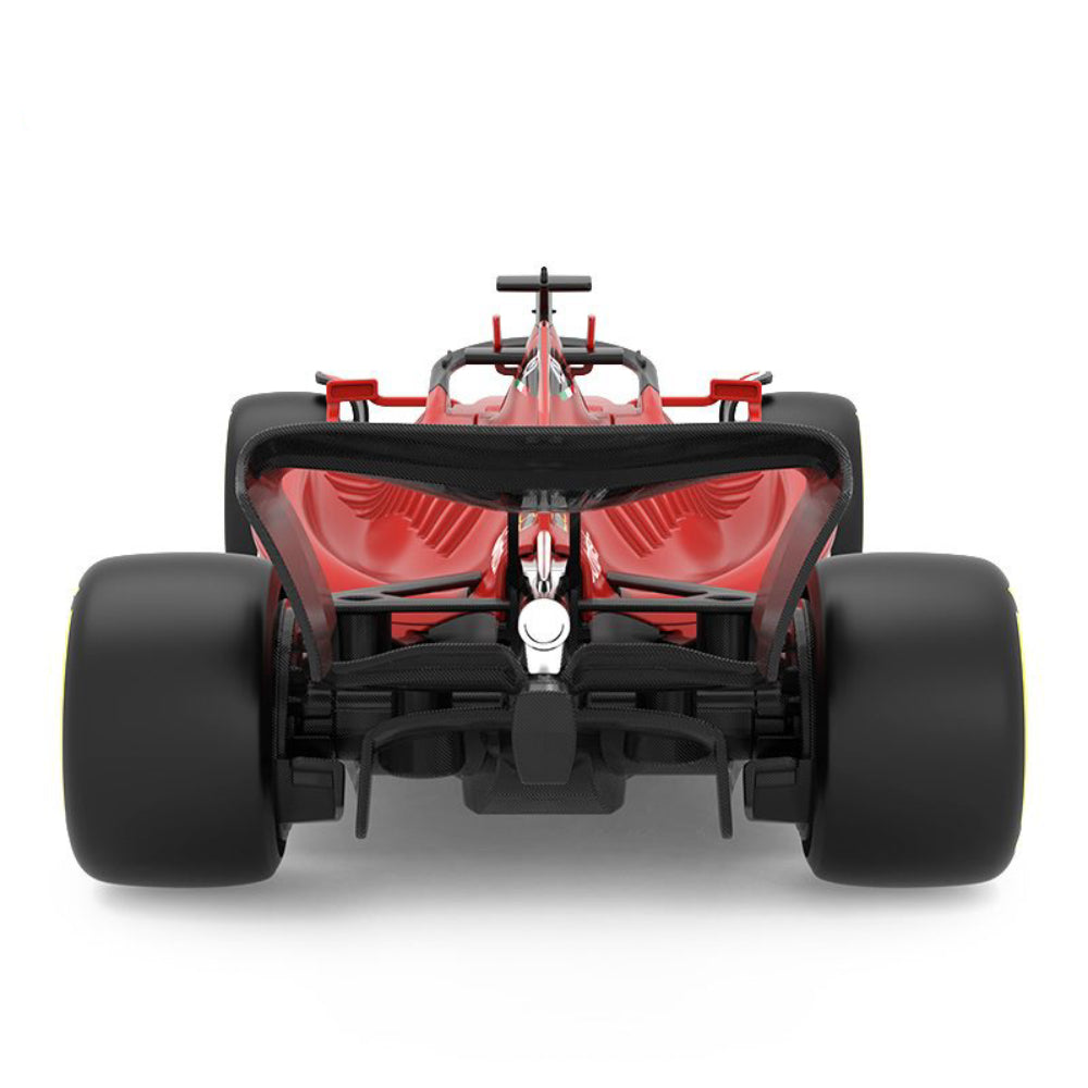 Coche de juguete a control remoto Ferrari F1-75, escala 1:18, color rojo