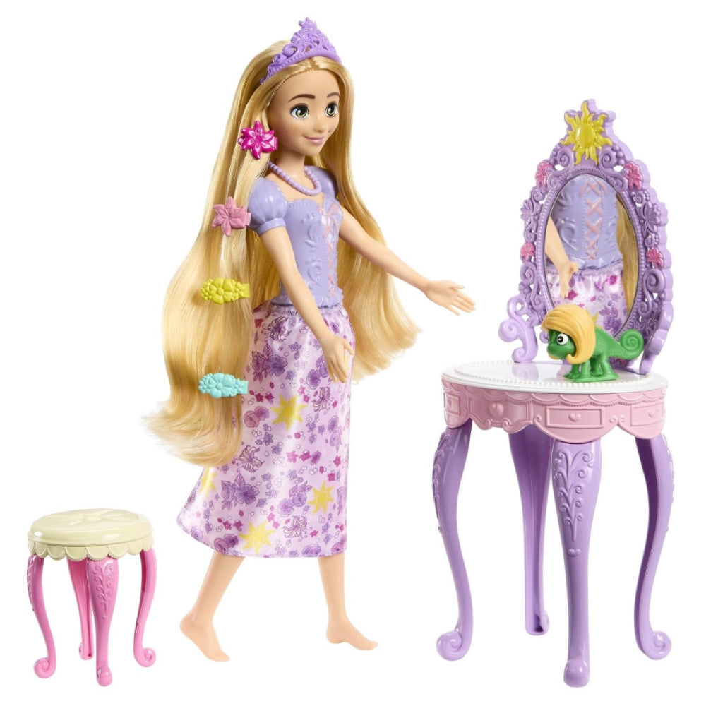 Disney Princess Rapunzel Doll & Vanity Set