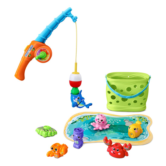 VTech Jiggle & Giggle Fishing Set with 7 Sea Creatures - Curacao
