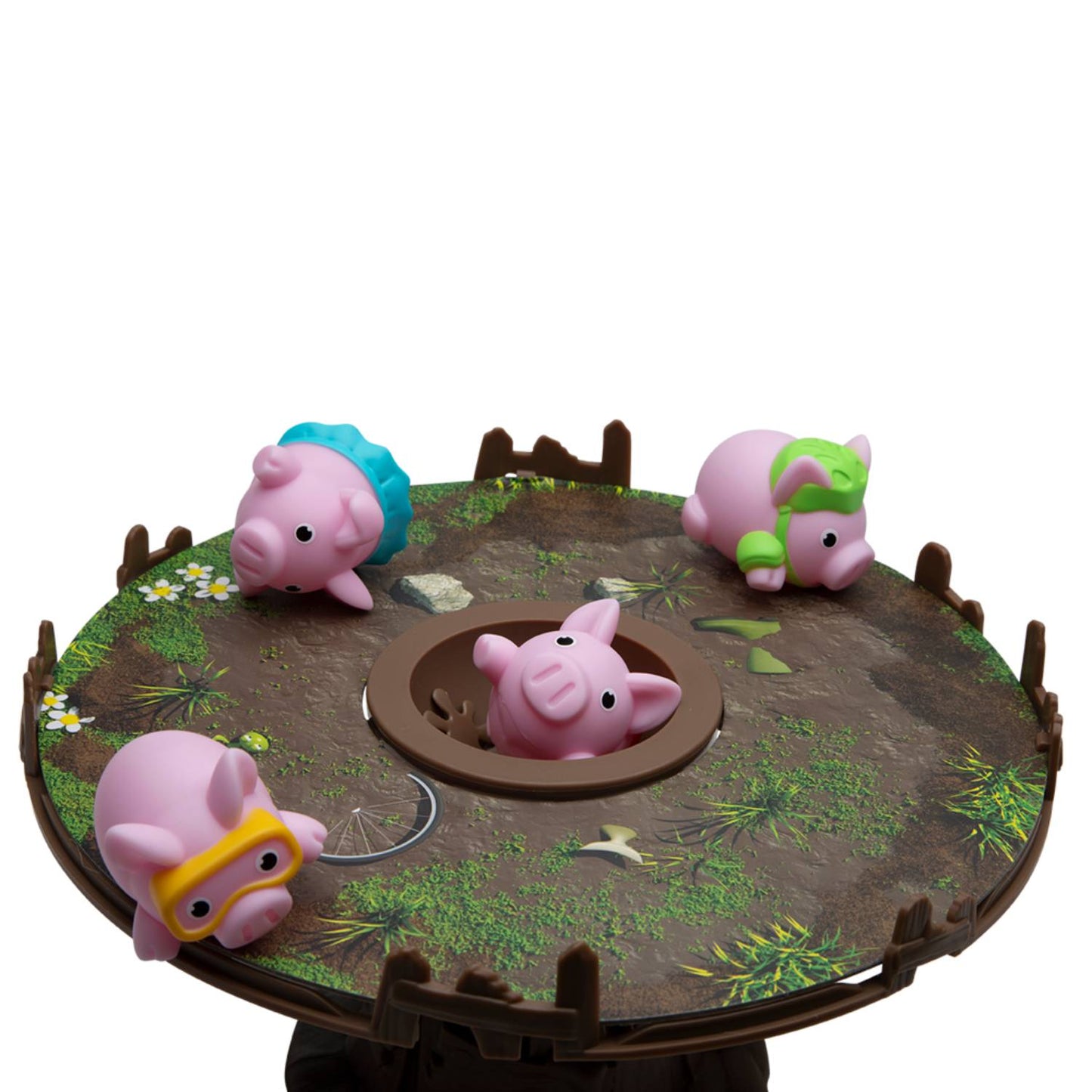 Playmonster Pigs on Trampolines Make 'EM Fly Board Game