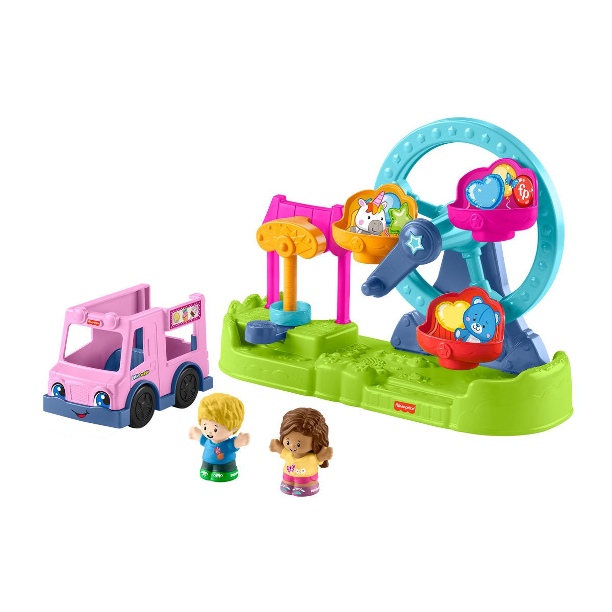 Fisher-Price Little People Carnival Playset with Ferris Wheel, Figures & Sound Effects