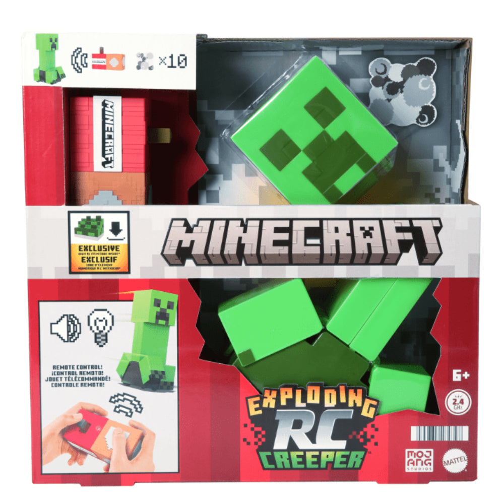 Minecraft Exploding RC Creeper with Lights and Sounds