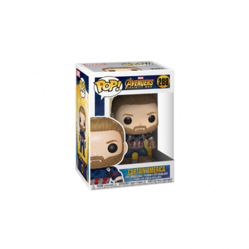 Figura Funko Pop! Capitán América de Marvel Avengers Infinity War
