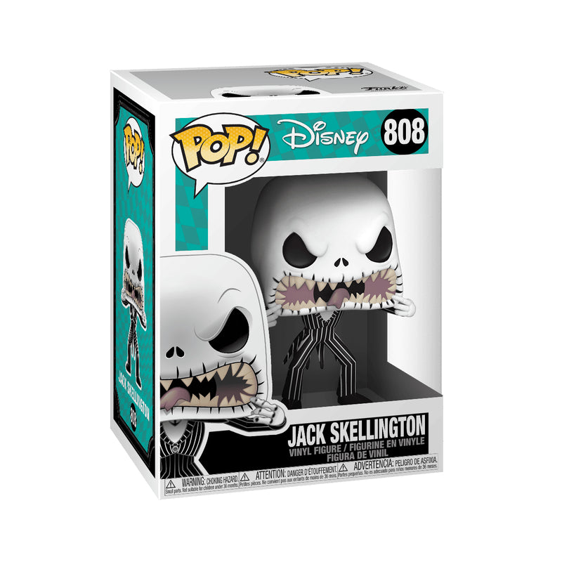 Funko Pop! Disney Nightmare Before Christmas Jack Skellington Scary Face Figure
