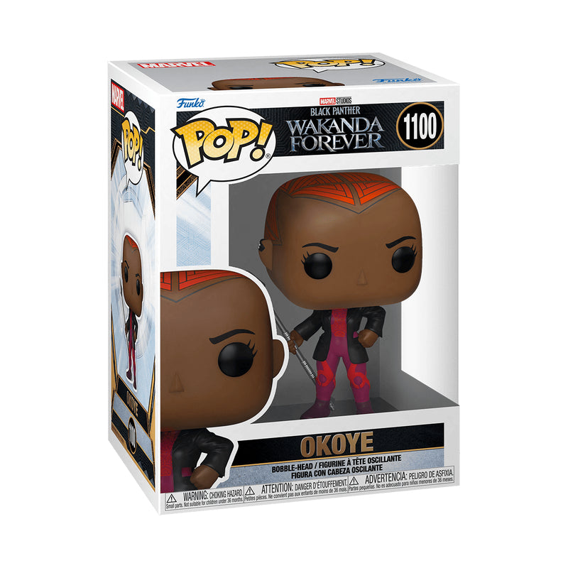 Figura Funko Pop! Marvel Pantera Negra Wakanda Forever Okoye