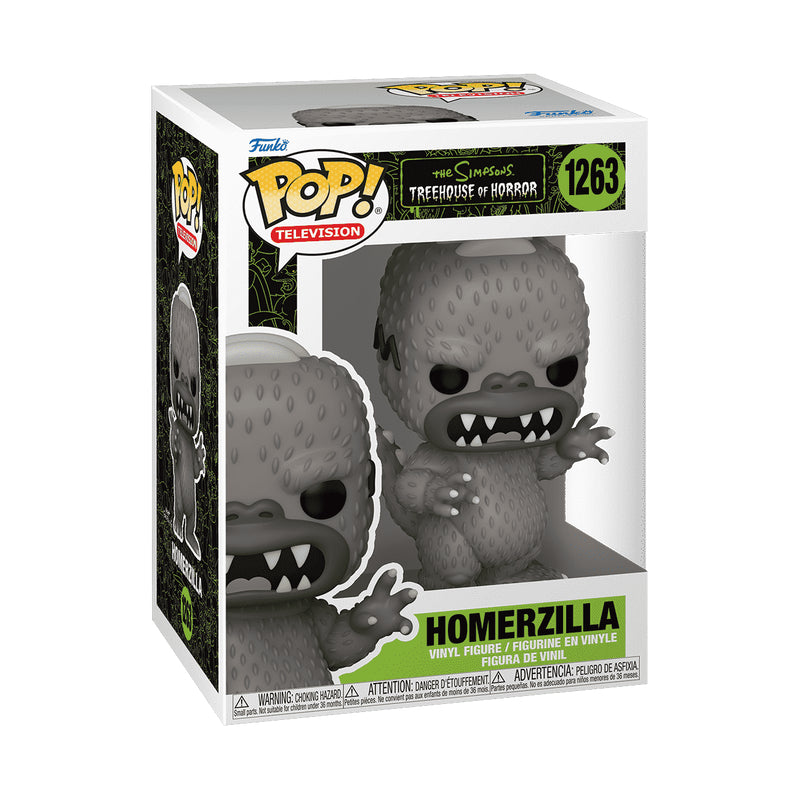 Figura de Homerzilla de la casa del árbol del terror de Los Simpsons de Funko Pop! TV